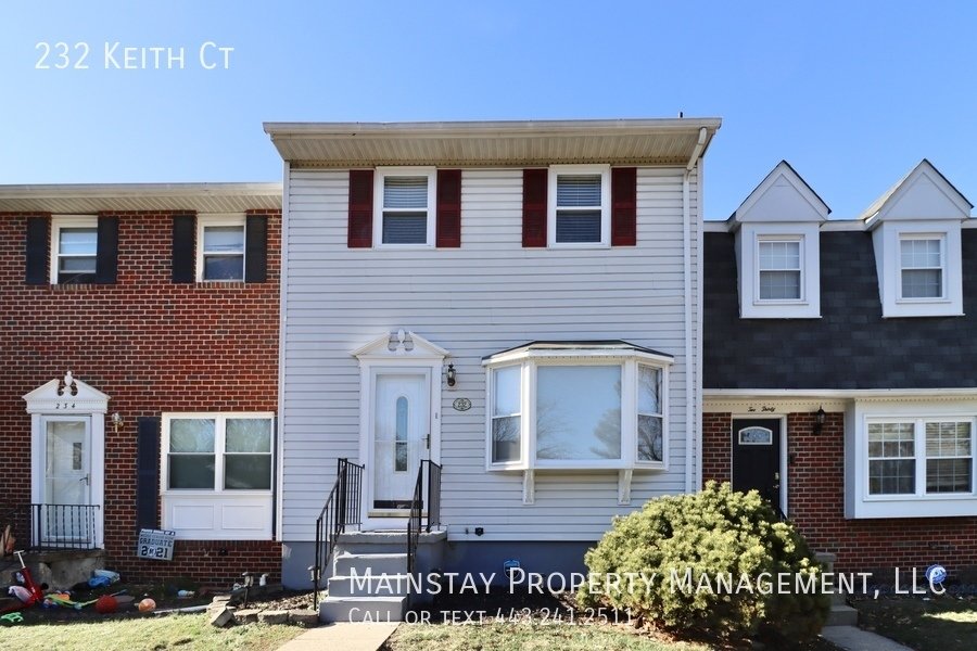 232 Keith Ct Millersville, MD House for Rent Rentable