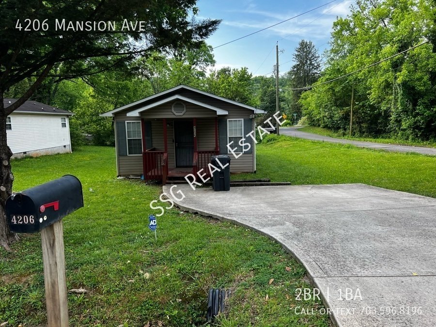 4206 Mansion Ave Knoxville, TN House for Rent Rentable