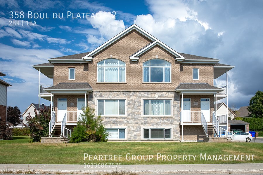358 Boul du Plateau Gatineau, QC Apartment for Rent