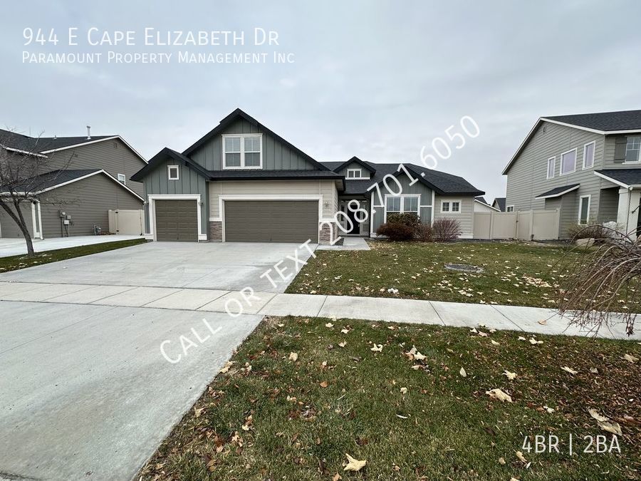 944 E Cpe Nampa, ID House for Rent Rentable