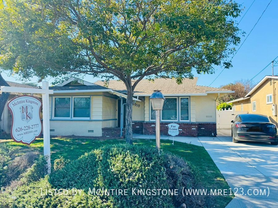 4919 Willmonte Ave Temple City, CA House for Rent Rentable