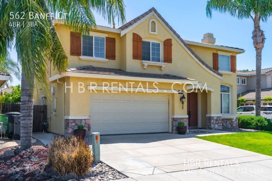 562 Banff Ct Tracy, CA House for Rent Rentable