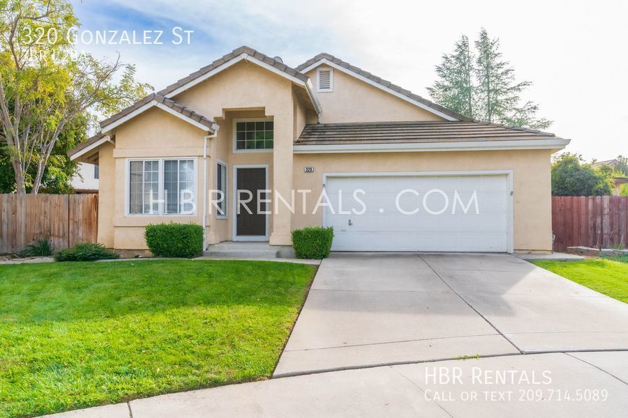 320 Gonzalez St Tracy, CA House for Rent Rentable