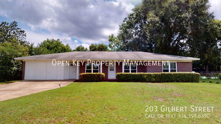 203 Gilbert St Enterprise, AL House for Rent Rentable