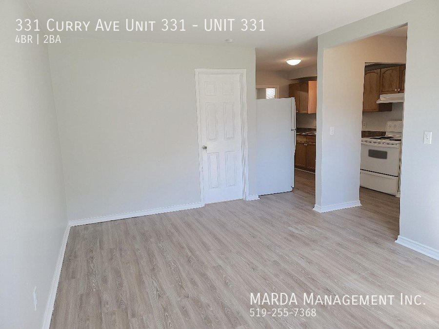331 Curry Ave Unit 331 Windsor, ON Apartment for Rent
