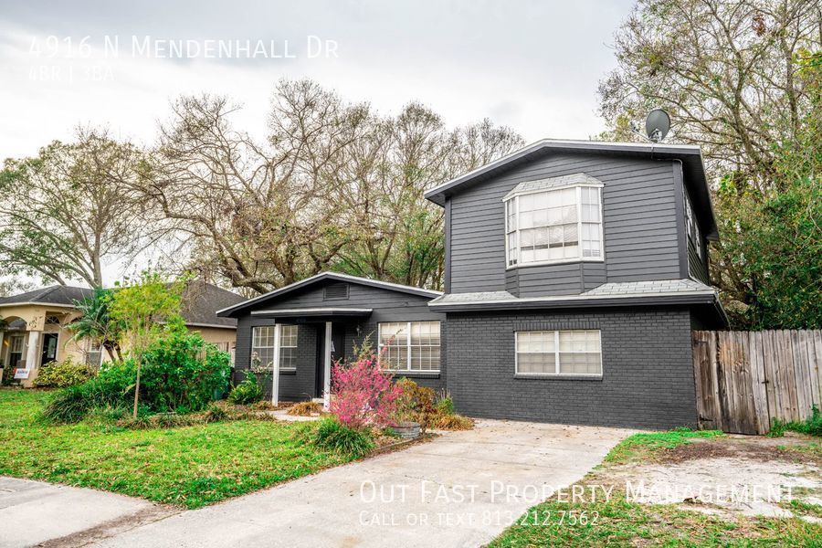 4916 N Mendenhall Dr Tampa, FL House for Rent Rentable