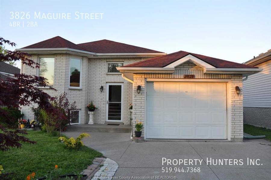 3826 Maguire St Windsor, ON House for Rent Rentable