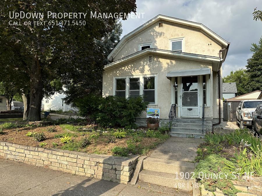 1902 Quincy St Minneapolis, MN House for Rent Rentable