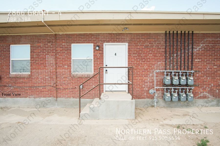 2866 Grant El Paso, TX Apartment for Rent Rentable