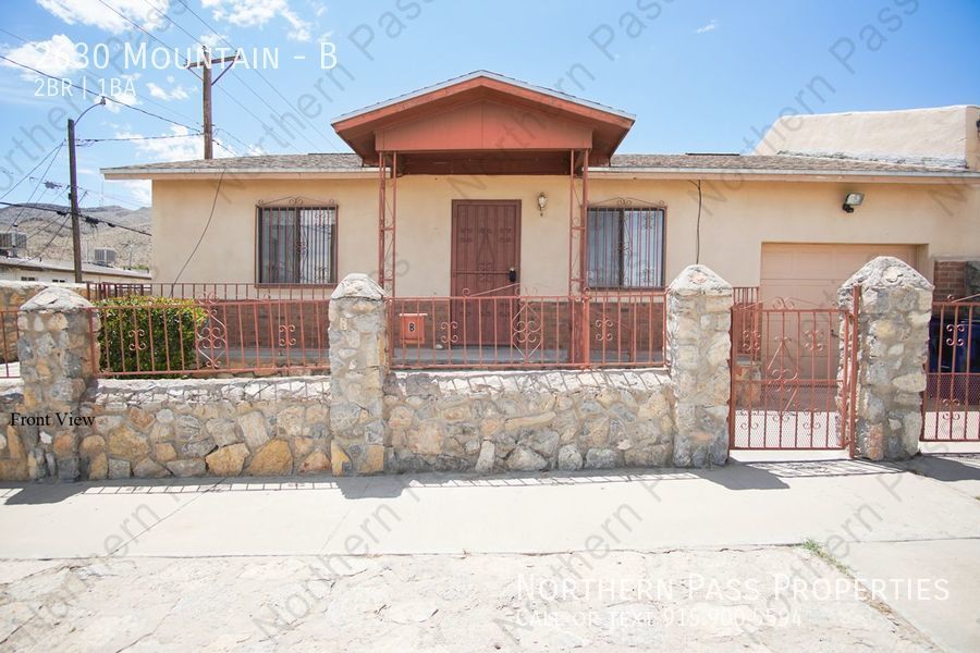 2630 Mountain El Paso, TX Apartment for Rent Rentable