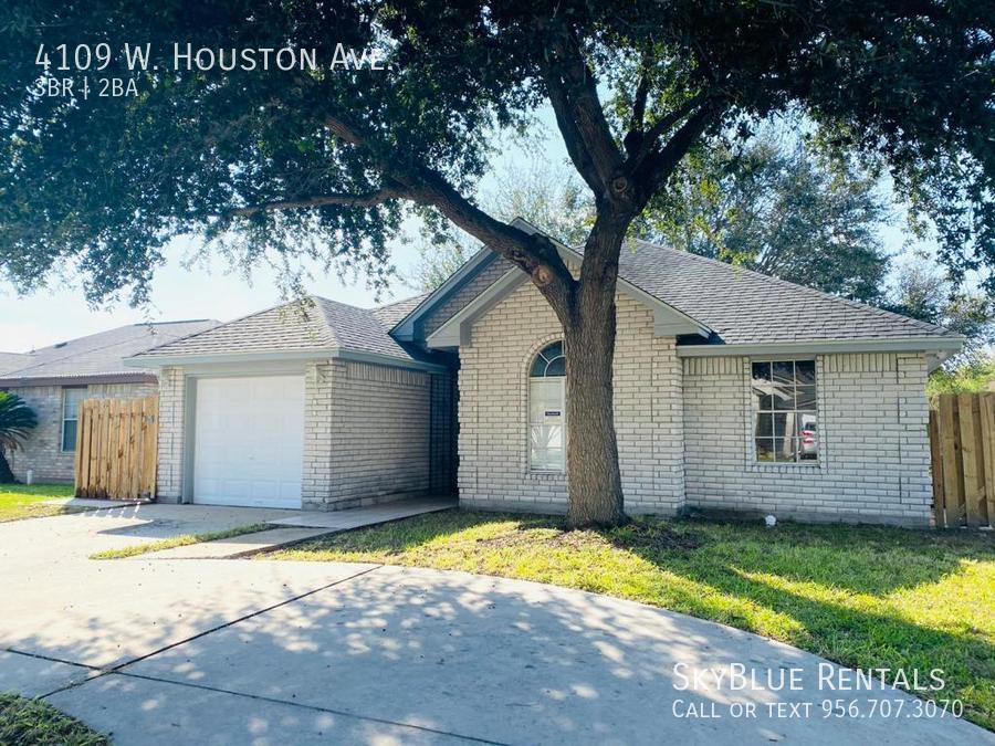 4109 W Houston Ave Mcallen, TX House for Rent Rentable
