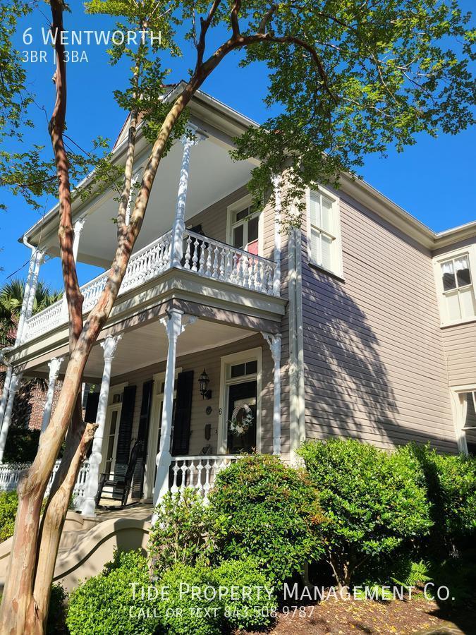 6 Wentworth Charleston, SC House for Rent Rentable