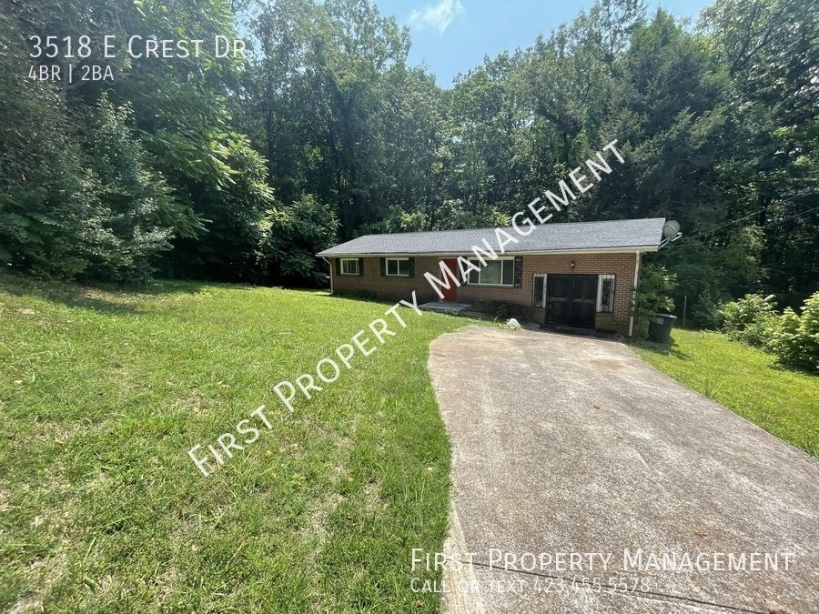 3518 E Crest Dr Chattanooga, TN House for Rent Rentable