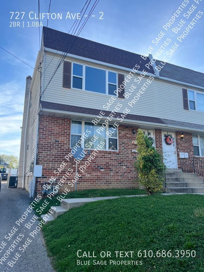 727 Clifton Ave Collingdale, PA Apartment for Rent Rentable