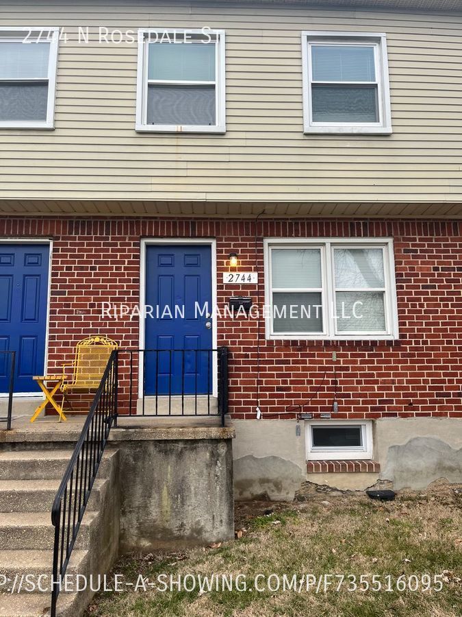 2744 N Rosedale St Baltimore, MD Apartment for Rent