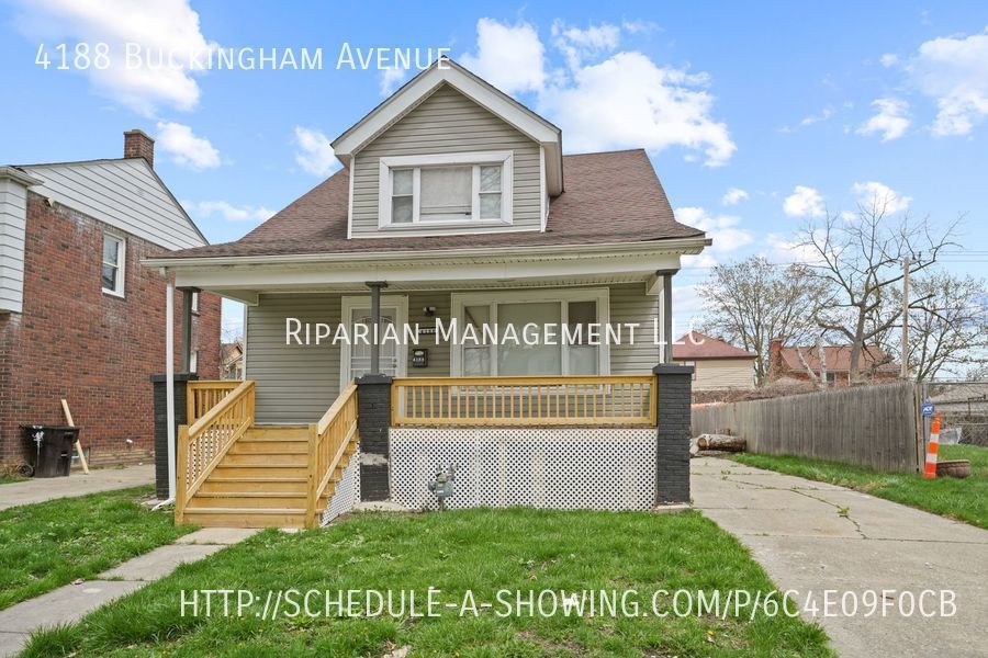 4188 Buckingham Ave Detroit, MI House for Rent Rentable