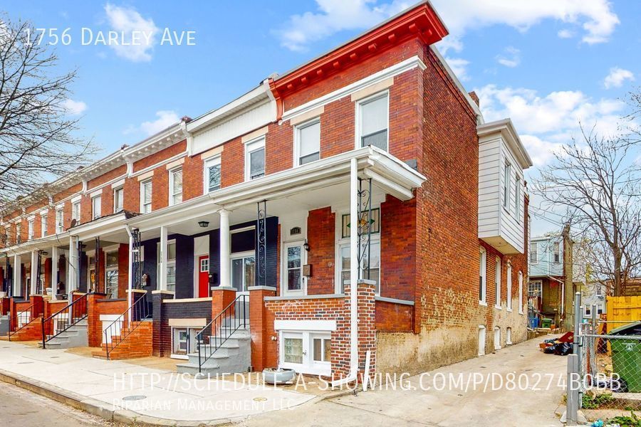1756 Darley Baltimore, MD House for Rent Rentable
