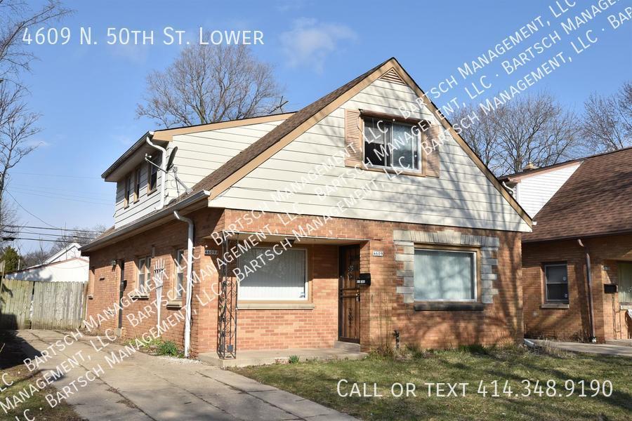4609 N 50Th St Lower Milwaukee, WI Apartment for Rent
