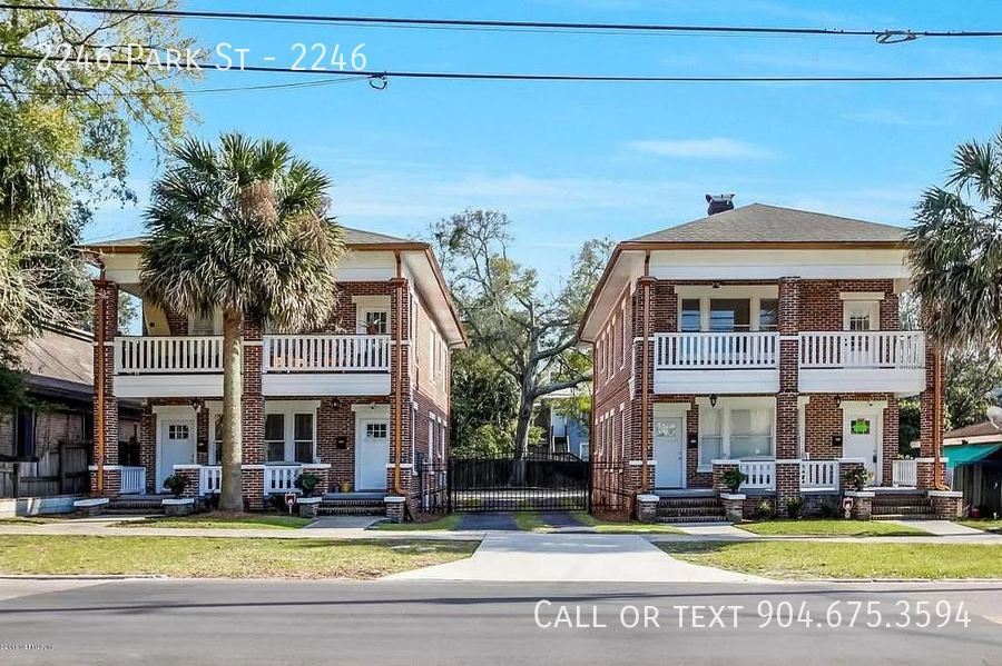 2246 Park St Jacksonville, FL Apartment for Rent Rentable