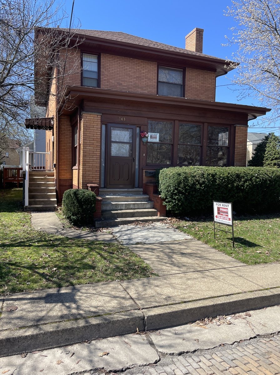 243 Wayne St Beaver, PA Apartment for Rent Rentable
