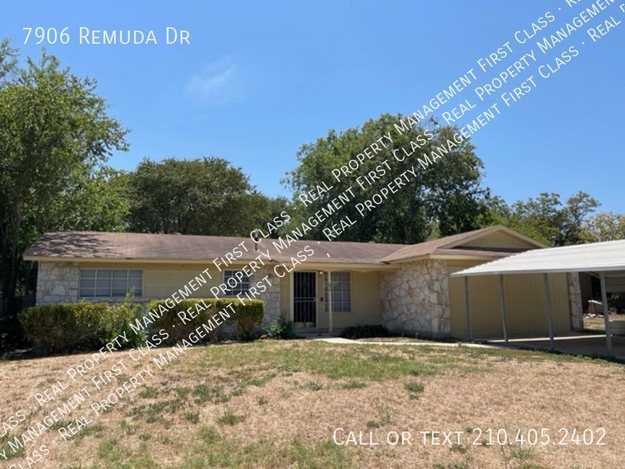 7906 Remuda Dr San Antonio, TX House for Rent Rentable