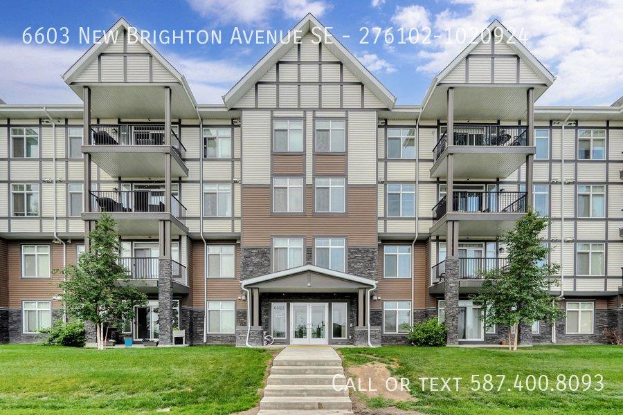 6603 New Brighton Ave Calgary, AB Apartment for Rent