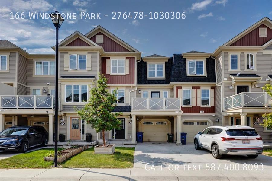 166 Windstone Park Airdrie, AB House for Rent Rentable