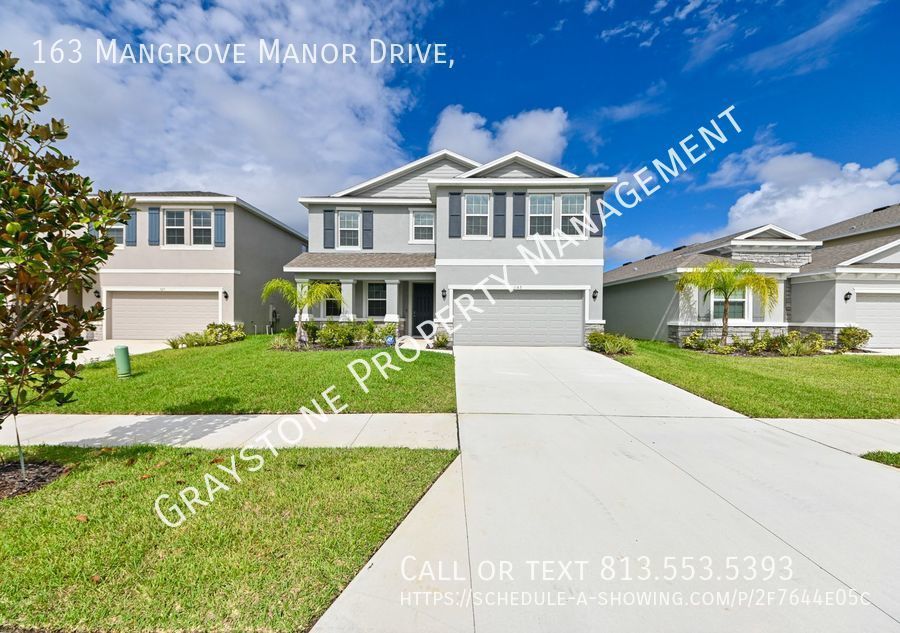 163 Mangrove Manor Dr Apollo Beach, FL House for Rent