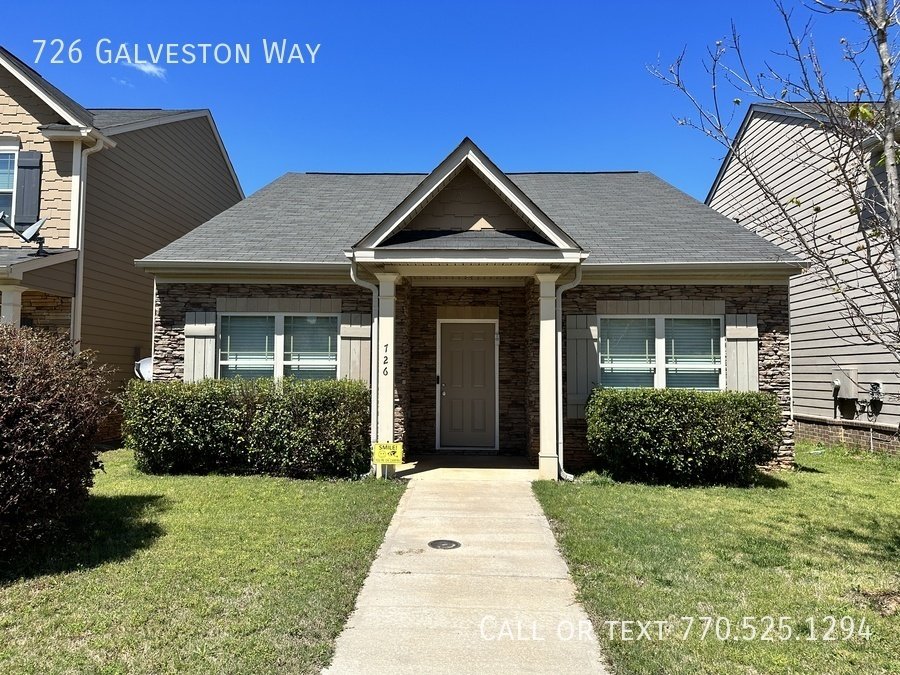 726 Galveston Way Mcdonough, GA House for Rent Rentable
