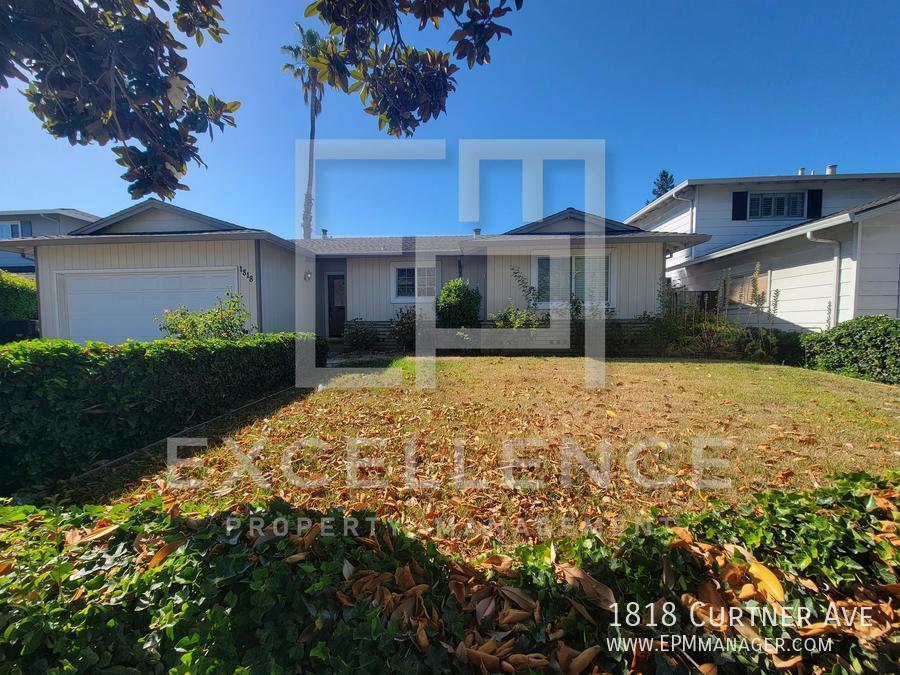 1818 Curtner Ave San Jose, CA House for Rent Rentable