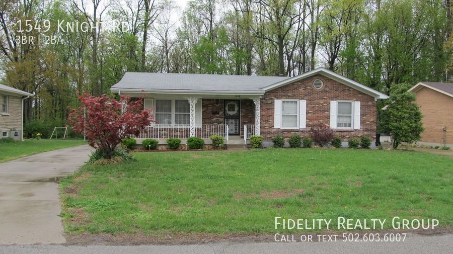 1549 Knight Rd Louisville, KY House for Rent Rentable