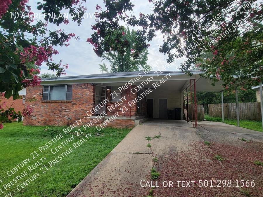 107 Greenland Cv Little Rock, AR House for Rent Rentable