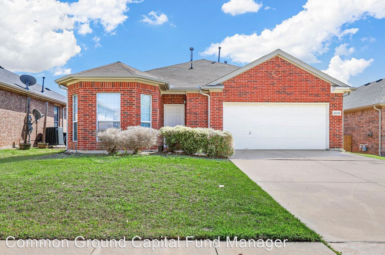 2674 Bull Shoals Dr Fort Worth, TX House for Rent Rentable