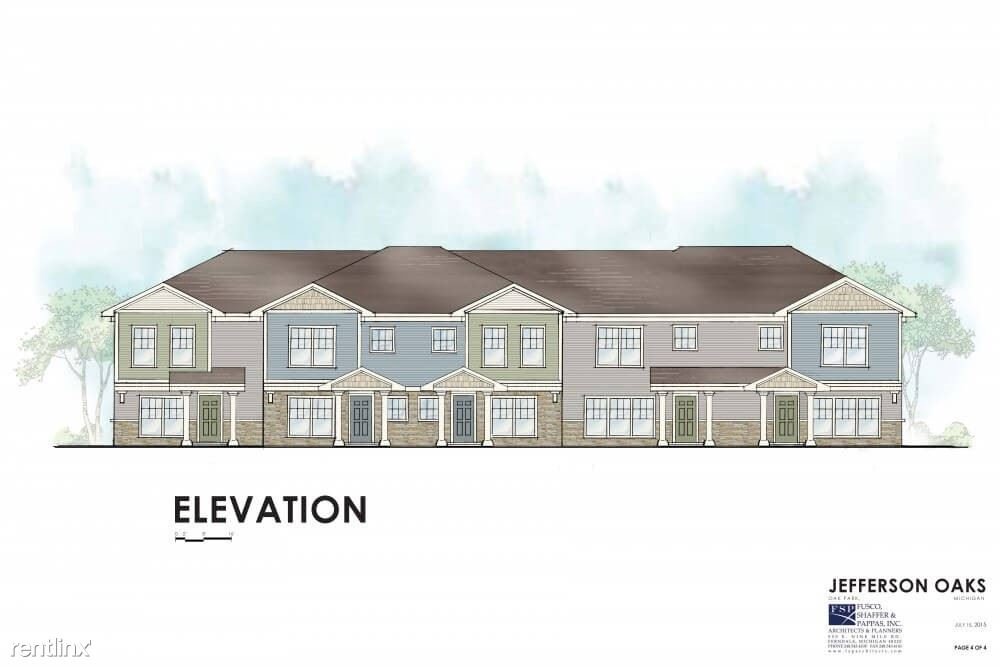 Jefferson Oaks Apartments & Townhomes Oak Park, MI Rentable