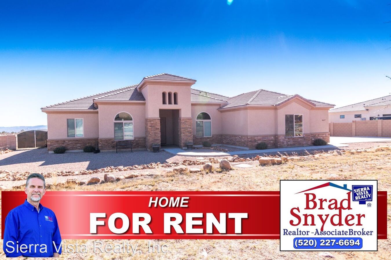 4647 S Sky Dance Ln Sierra Vista, AZ House for Rent
