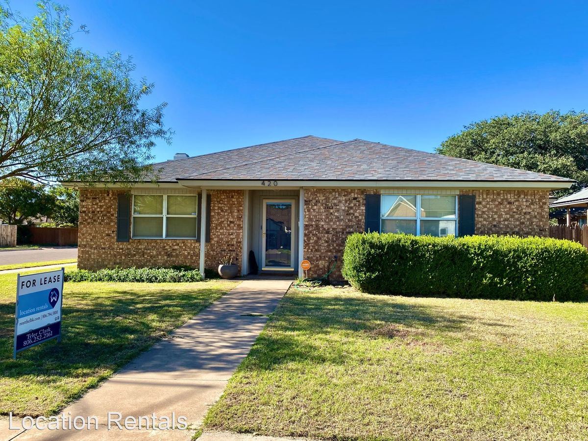 420 Hyden Ave Lubbock, TX House for Rent Rentable