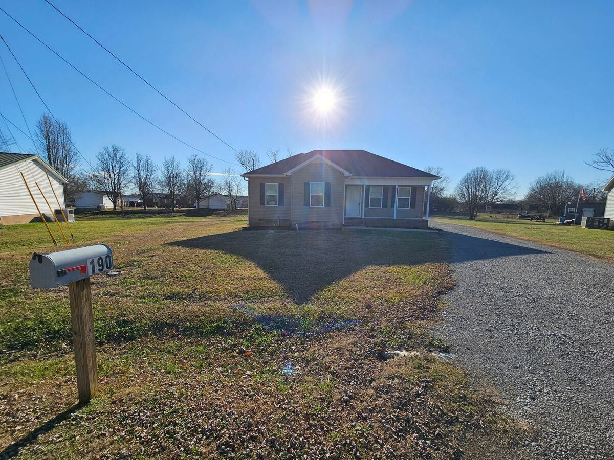 190 Lucas Rd Shelbyville, TN House for Rent Rentable