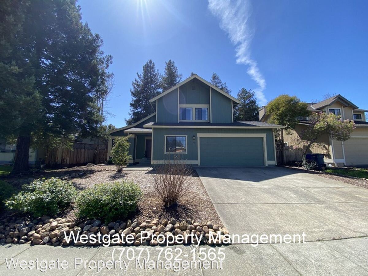 1592 Cerro Sonoma Cir Petaluma, CA House for Rent Rentable