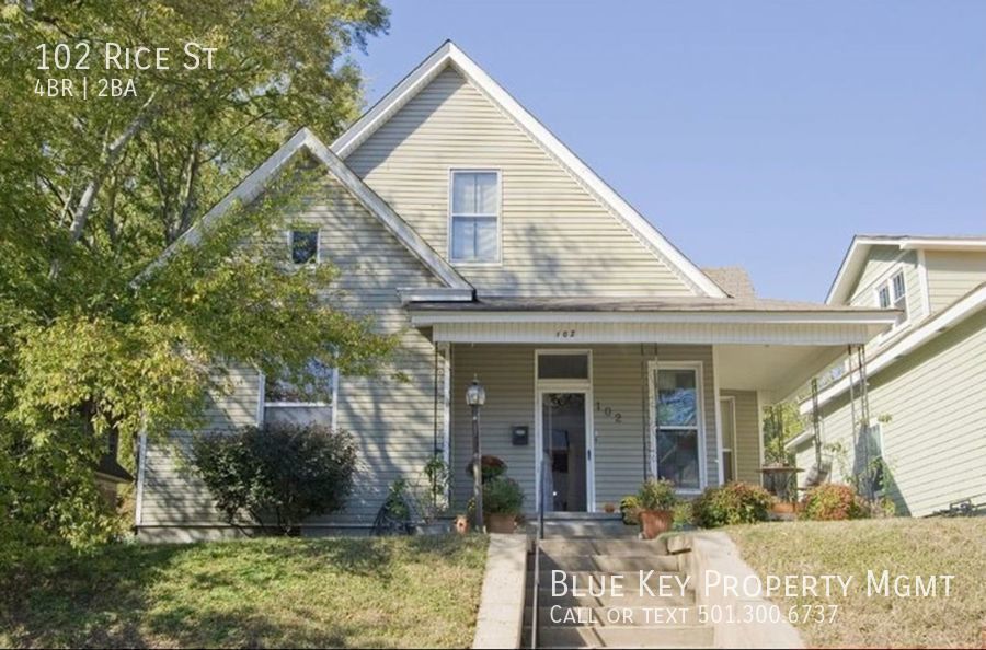 102 Rice St Little Rock, AR House for Rent