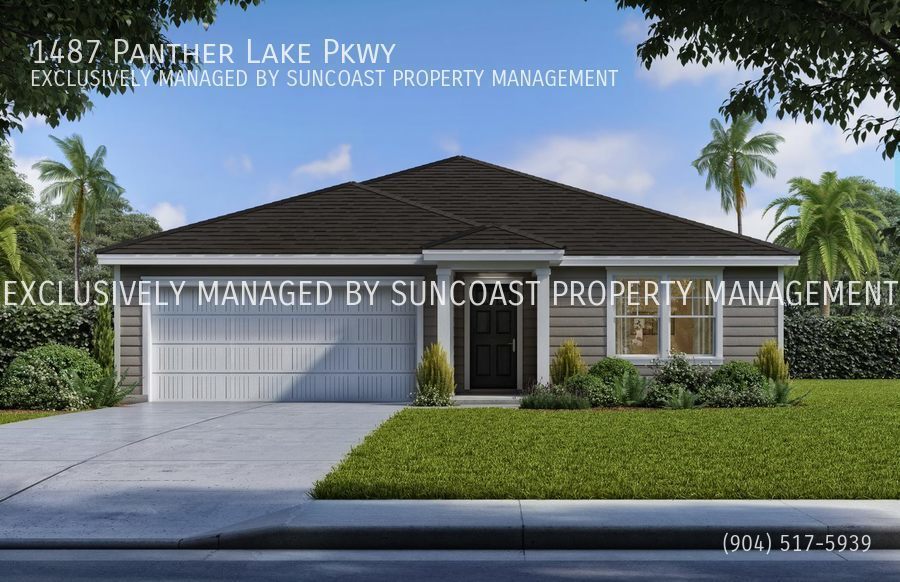 1487 Panther Lake Pkwy Jacksonville, FL House for Rent