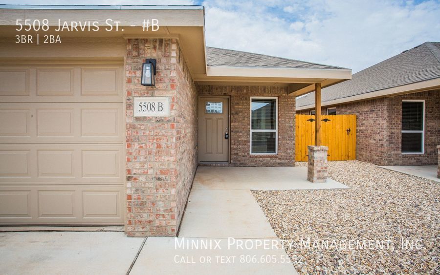 5508 Jarvis St Lubbock, TX Apartment for Rent Rentable