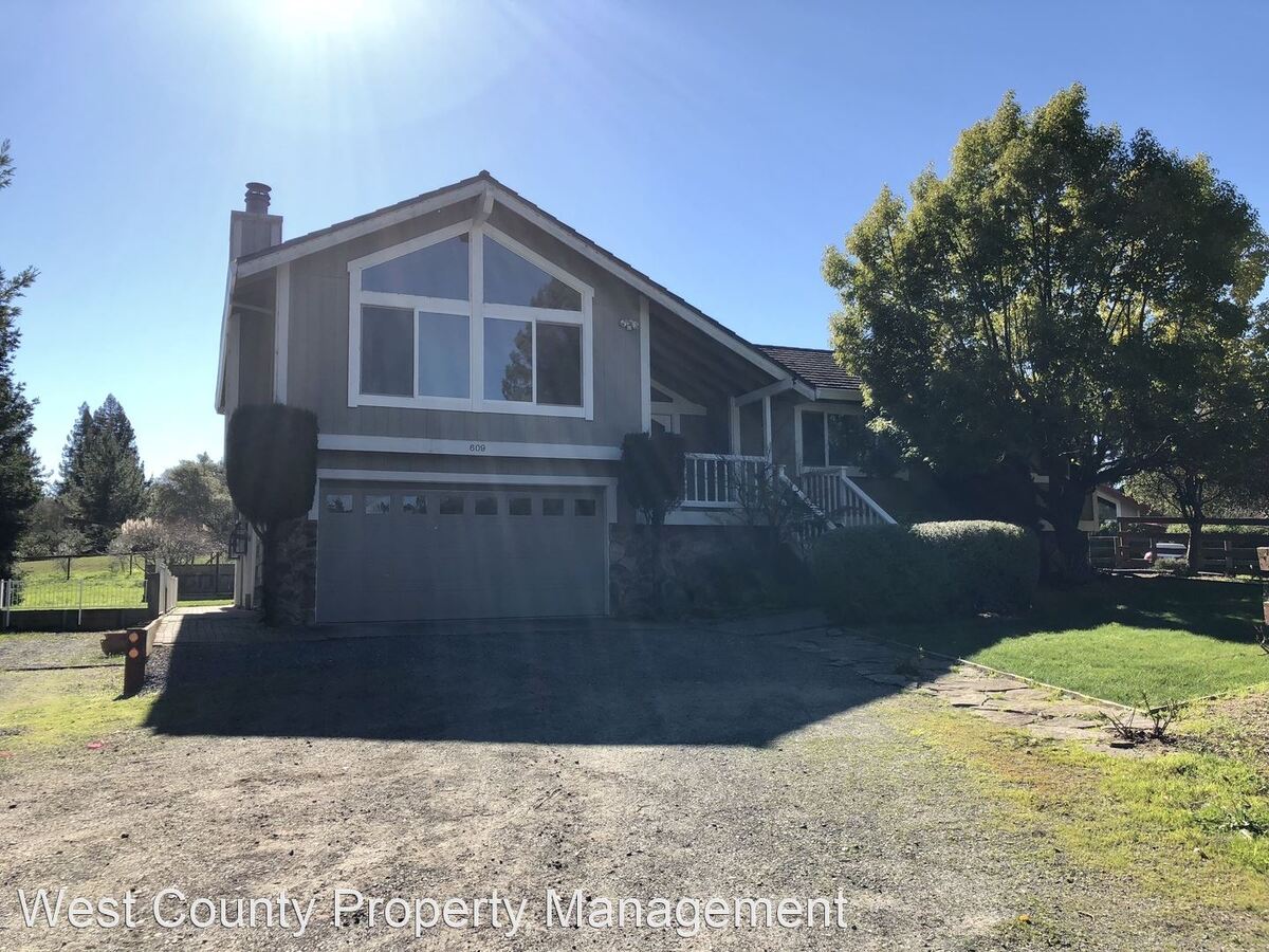 609 Sparkes Rd Sebastopol, CA House for Rent Rentable