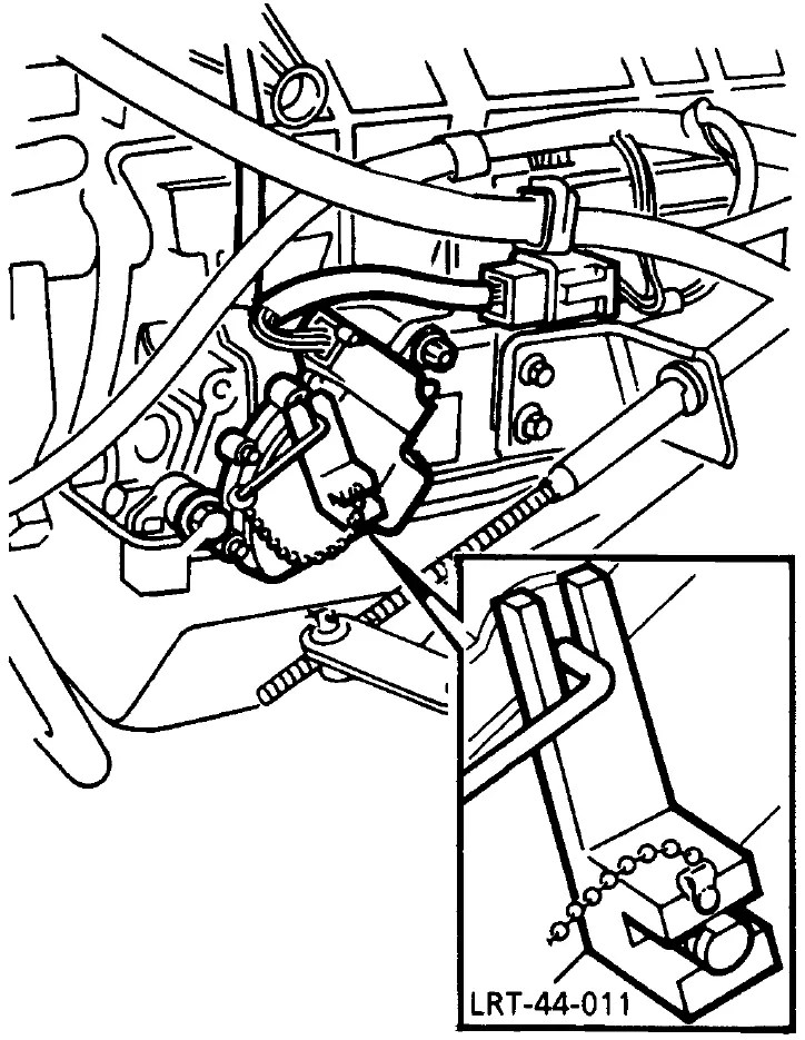 XYZ Transmission Position Switch Adjustment Tool for Land Rover