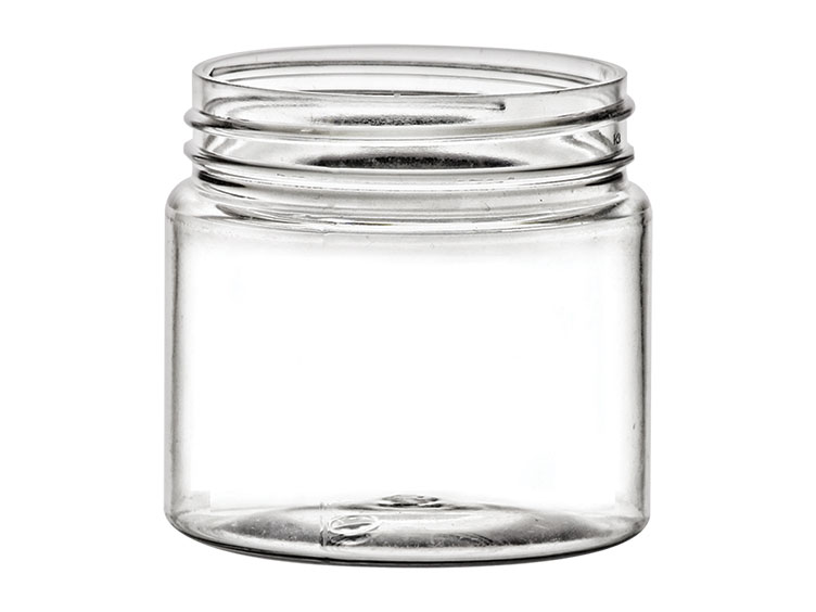 1/2 oz Clear Plastic Jars