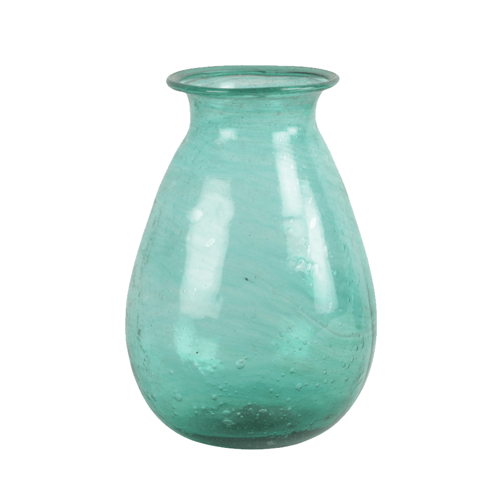 The Talia Recycled Glass Vase Array Wedding and Event Hire