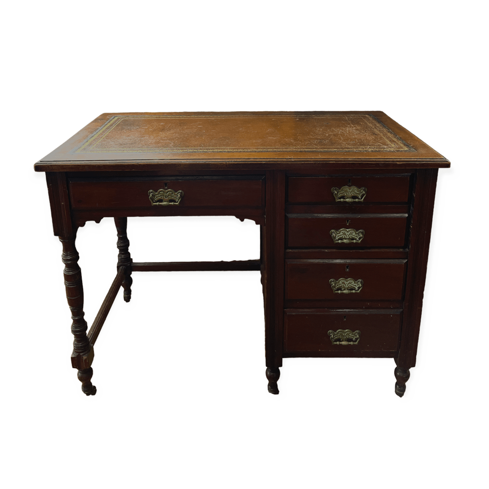 The Roanne Antique Wooden Desk Array Wedding and Event Hire