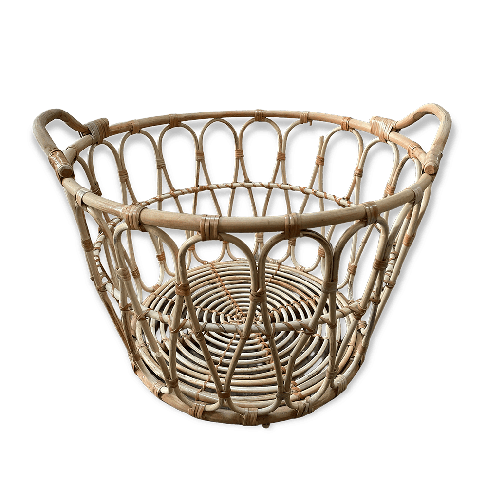 The Brokett Cane Basket Array Wedding and Event Hire