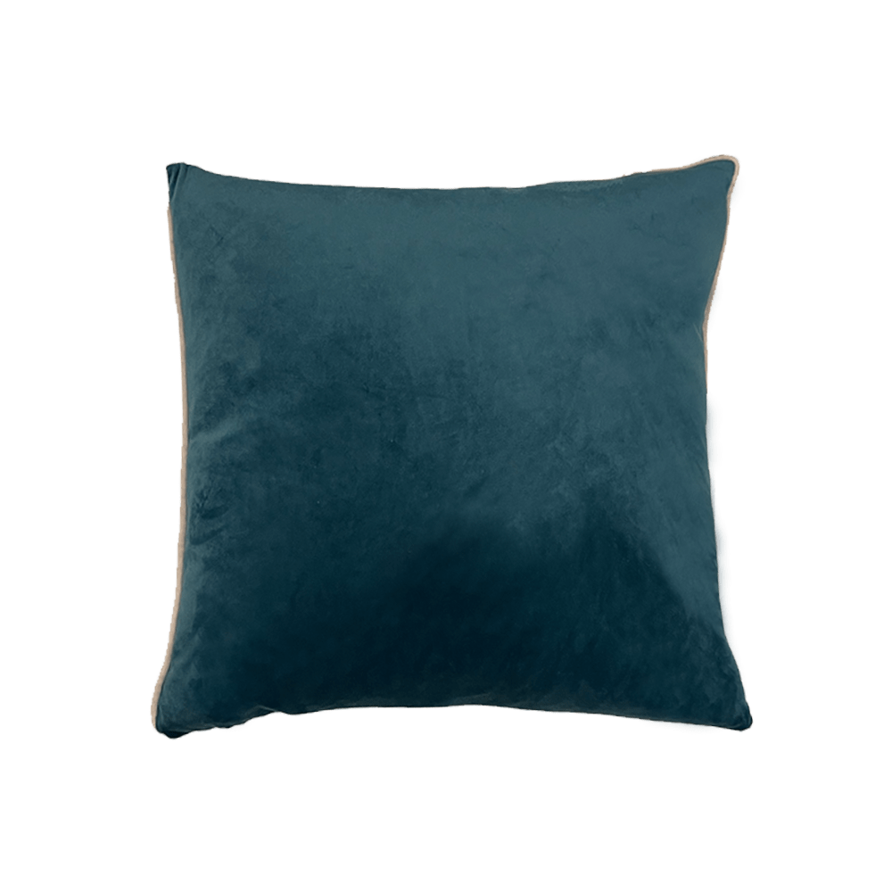 The Busti Blue Velvet Cushion Array Wedding and Event Hire