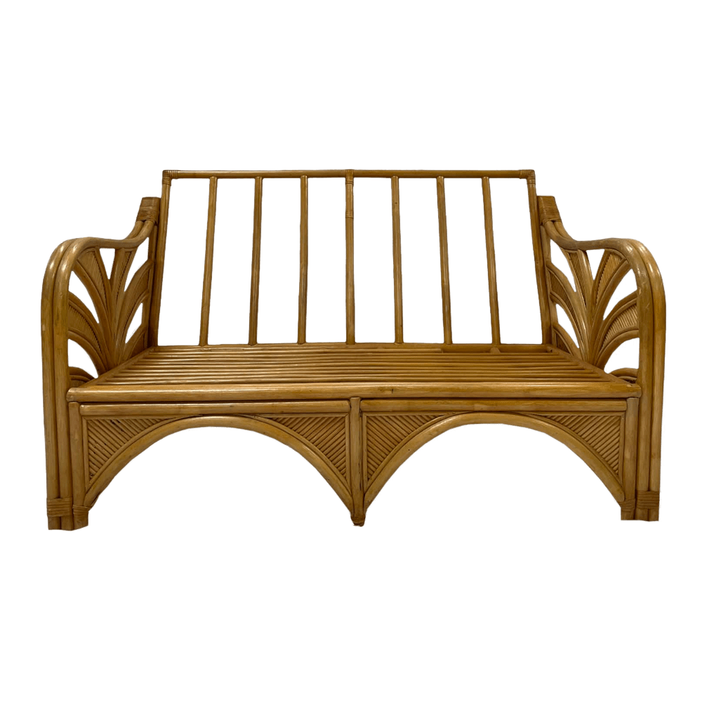 The Riviera Plus Large Cane Sofa Array Wedding and Event Hire