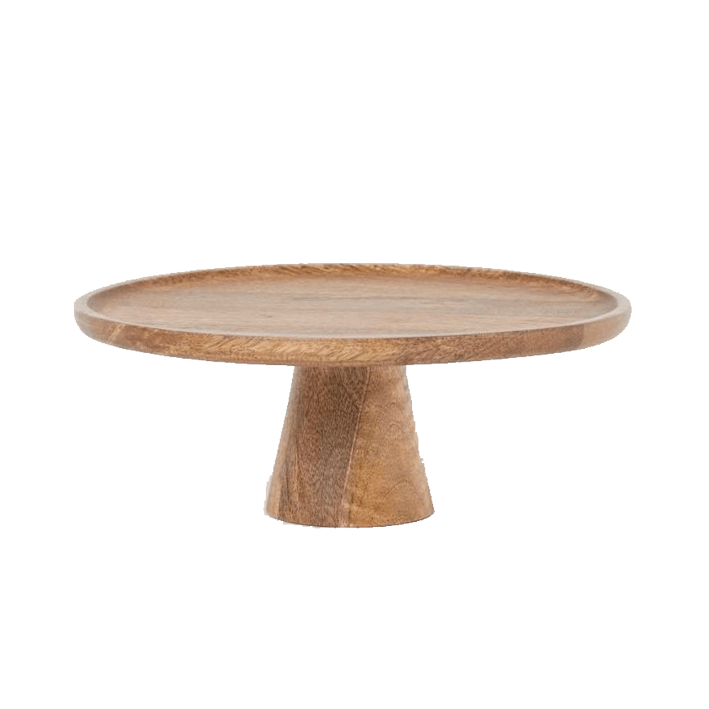 The Exton Wooden cake stand Array Wedding and Event Hire